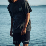 Take It Easy T-Shirt in Pigment Dye Black