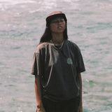 Take It Easy T-Shirt in Pigment Dye Black