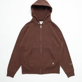 Highlands Zip Hoodie in Brown