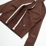 Highlands Zip Hoodie in Brown
