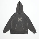 Bloom Hoodie in Washed Black