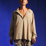 Swift Shirt Jacket in Sand