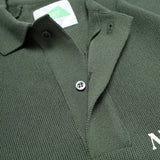 The Best Polo Knit in Forest