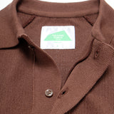 The Best Polo Knit in Brown