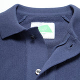 The Best Polo Knit in Navy