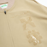 Wind Bomber Jacket in Beige