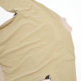 Wind Bomber Jacket in Beige