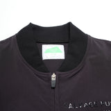 Wind Bomber Jacket in Black