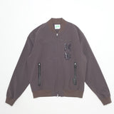 Wind Bomber Jacket in Brown