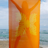 Bloom Towel in Mango