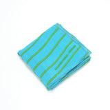 Bloom Towel in Ocean Blue
