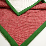 Quilt in Forest Green