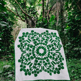 Quilt in Forest Green