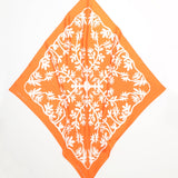 Easy Scarf in Orange