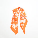 Easy Scarf in Orange