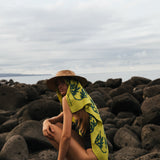 Easy Scarf in Orange