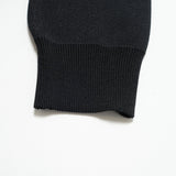 Rainfall Knit Crew Stamp in Black
