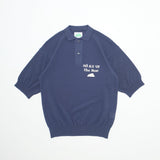 The Best Polo Knit in Navy