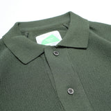 The Best Polo Knit in Forest